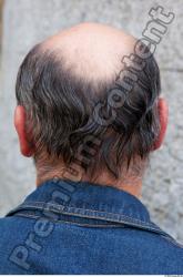 Head Hair Man Casual Slim Average Bald Street photo references